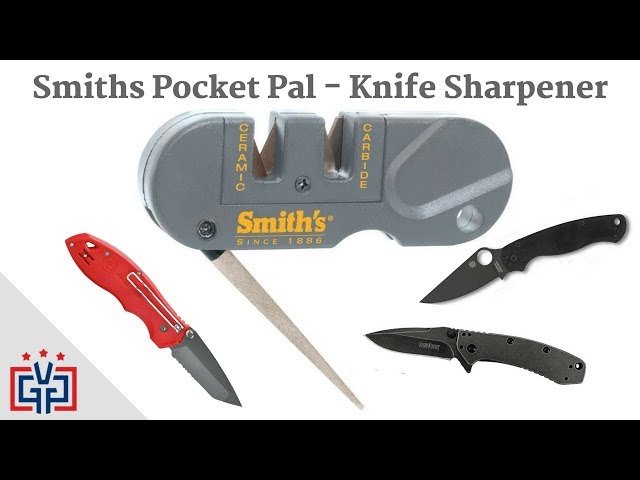 Smith's Pocket Pal Knife Sharpener - How To Use