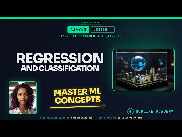 AI-901 · Lesson 4: Regression vs Classification Made Easy