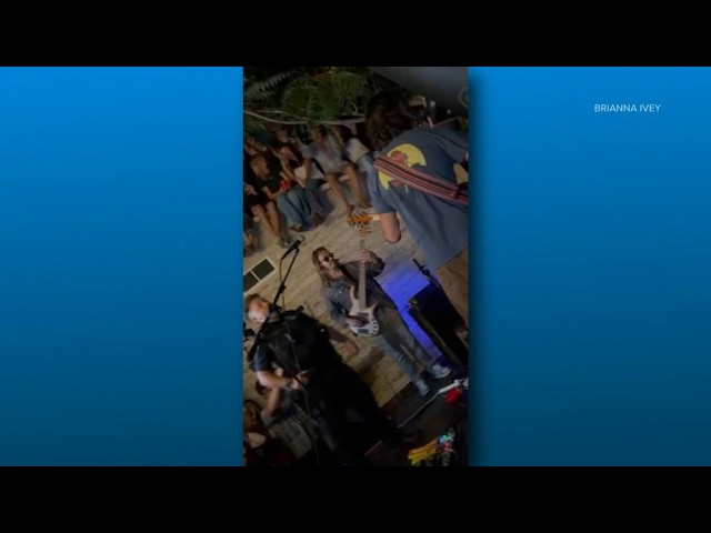 Popular jam band Goose plays surprise backyard set