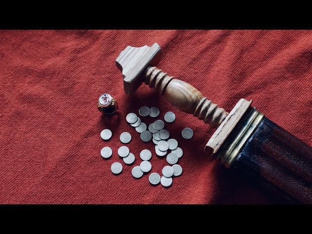 Making Anglo-Saxon Coins for Sale | Early Medieval Coin Striking by Hand