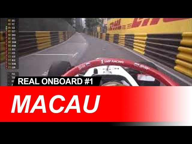 Macau GP 2019 F3 Full Onboard Lap w/ Robert Shwartzman