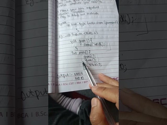 Functions in c programming 