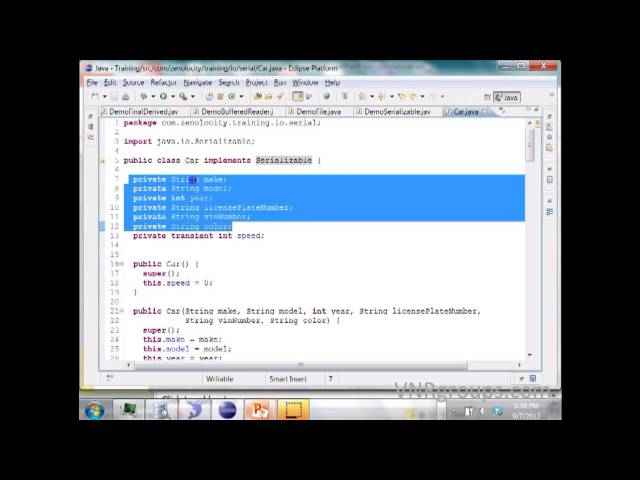 Java Serialization Tutorial With Programming