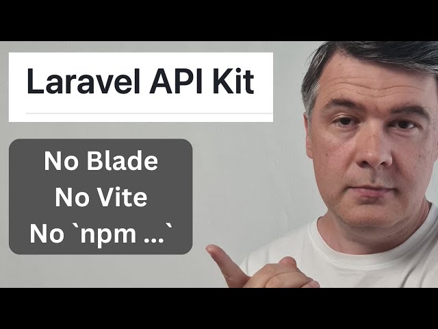 Laravel API Starter Kit with Docs and Versioning
