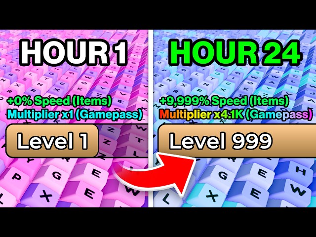 I Spent 24 HOURS in +1 Keyboard Escape!