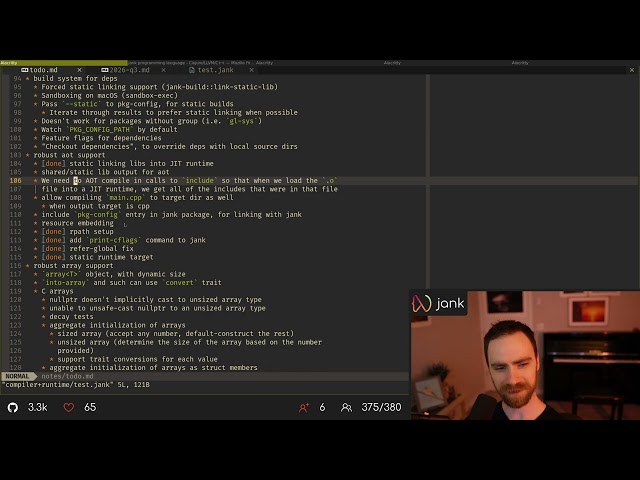 Implementing type hints in jank
