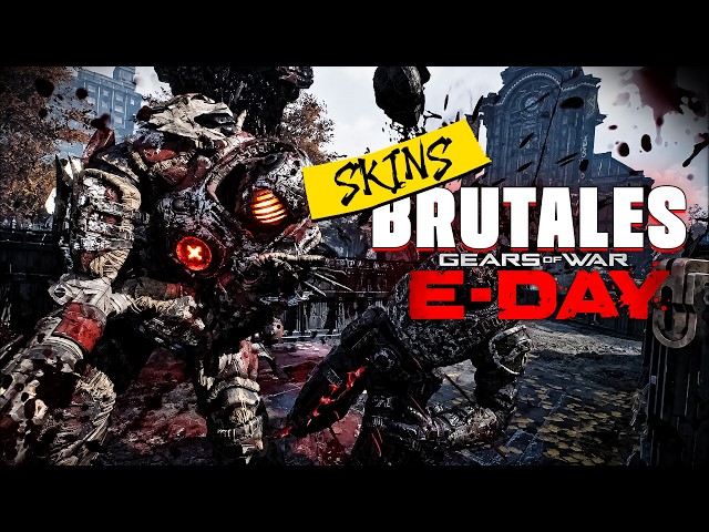 The most BRUTAL Gears of War E-Day CHARACTERS you'll be able to UNLOCK!🔥