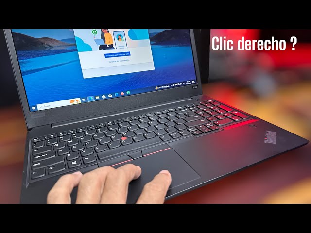 How do I right-click on a laptop when it doesn't have the right-click key?