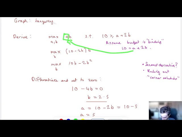 What kind of maths can you expect in an economics degree?