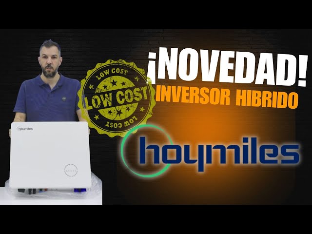 New Low-Cost HOYMILES HS6.0LV Hybrid Inverter | Power, Reliability, and Smart Management