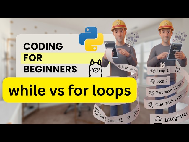While Loops vs. For Loops Explained! Beginner Python