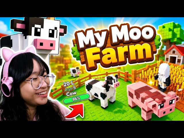 I Made My Own Farm 🐄🌾 || Roblox || My Moo Farm