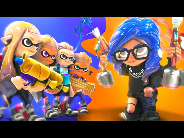 4 Average Guys vs Splatoon Pro