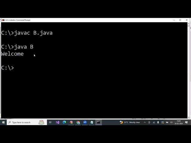 Core Java  lecture 44