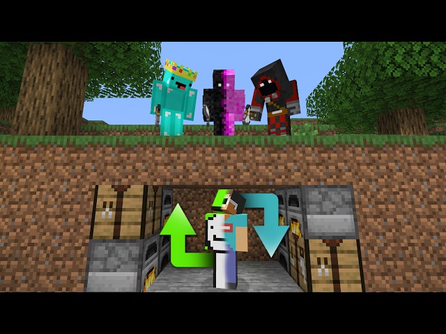 Minecraft Speedrunner Swap VS 3 Hunters