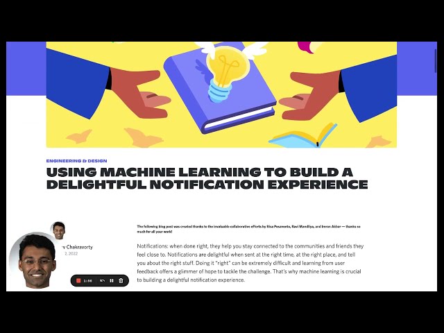 Using Machine Learning to Build a Delightful Notification Experience