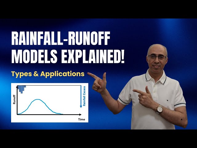 Types of Rainfall–Runoff Models Explained | Processes, Space, Time, and Uncertainty