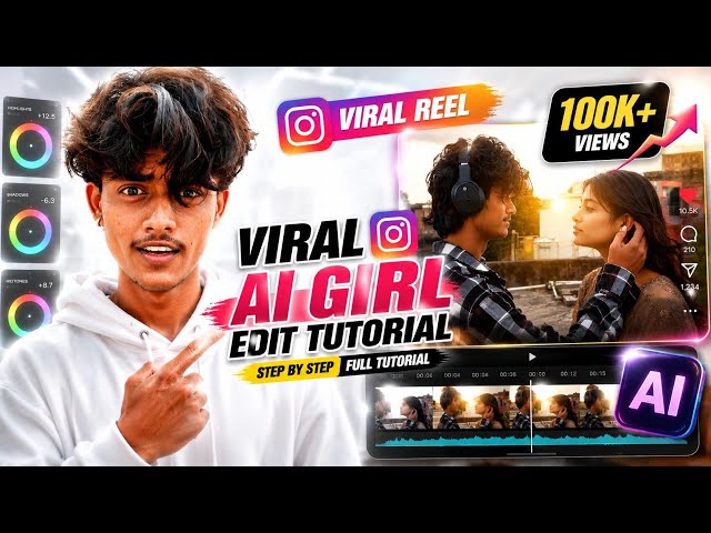 I recreated My 100K VIRAL INSTAGRAM AI Girl Edit! (Full Tutorial) 🔥