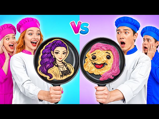Reto De Cocina Niños vs. Niñas | Trucos y Recetas de Cocina por Multi DO Challenge