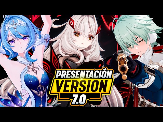 💫 The Genshin Impact 7.0 Snezhnaya Version will bring all this🔥