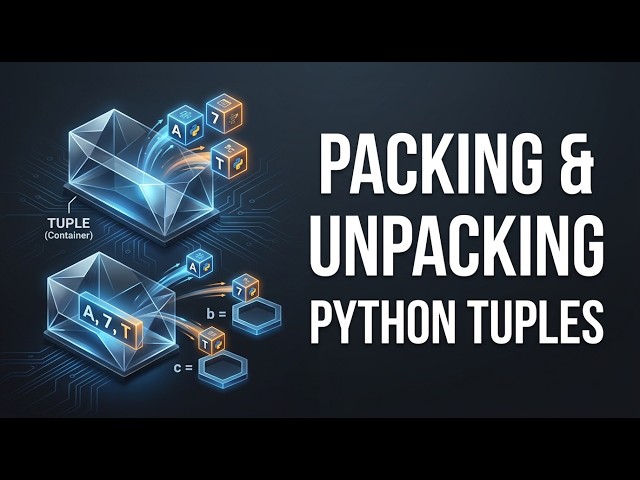 53 🐍 Python Tuple Packing & Unpacking Explained | Multiple Assignment Made Easy