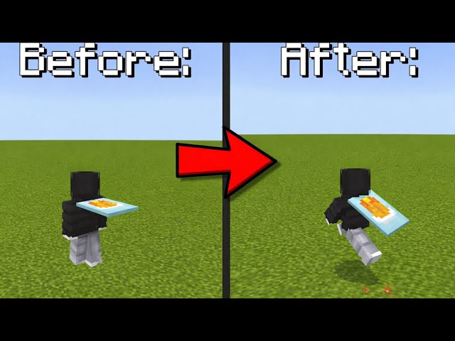 ✨Java Running Animation For Bedrock (🔥100% Working )