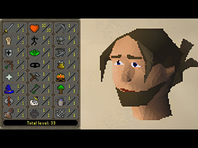 Old School RuneScape GIM (#1) - Creating Character/Tutorial Island