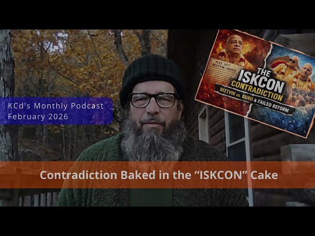 ISKCON’s Unresolved Contradiction: Rittviks, Gurus, and the Failed Reform | February 2026