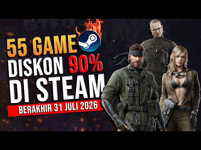Crazy Steam Wishlist Sale Discounts! 55 Cheap PC Game Recommendations Starting from 19 Thousand