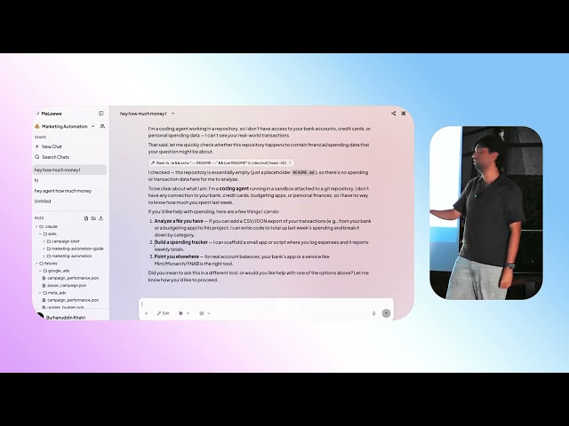 We built workspaces for AI agents (AI Summer School)