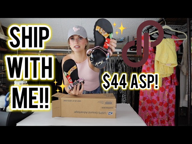 $44 ASP!  Ship My Poshmark Sales With Me! See What Sold FAST & For a GREAT Profit! $$