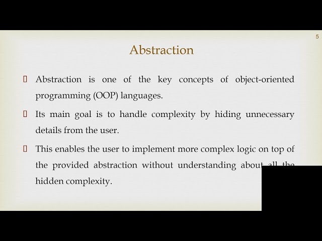 Unit 1 basic concepts of oops