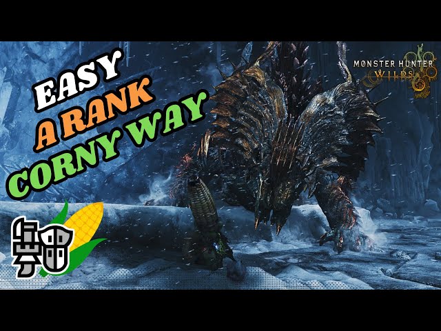 A Rank Made Easy with Corn | AT Jin Dahaad Challenge Quest | Monster Hunter Wilds