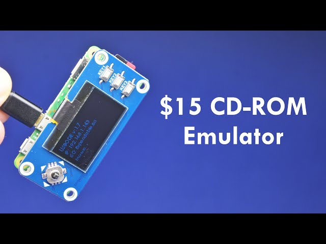 Finally a cheap CD-ROM emulator for DOS and Windows 98!