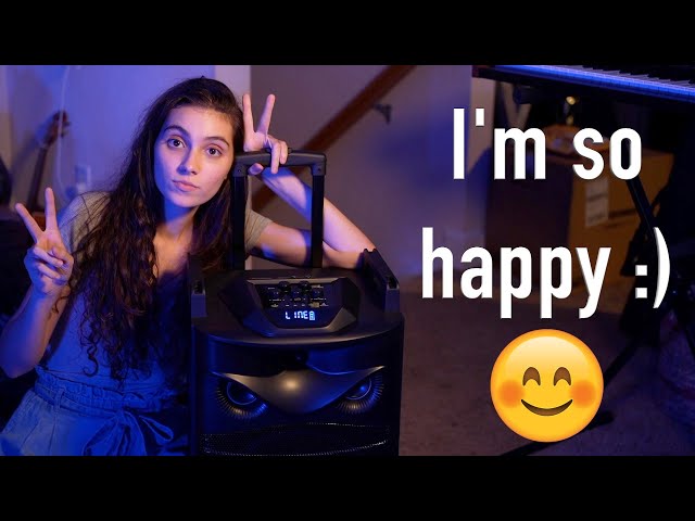 The BEST Portable Karaoke Machine (Moukey's Karaoke Machine and Speaker)