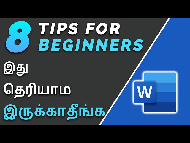 8 Must Know Microsoft Word Tips to Boost Productivity