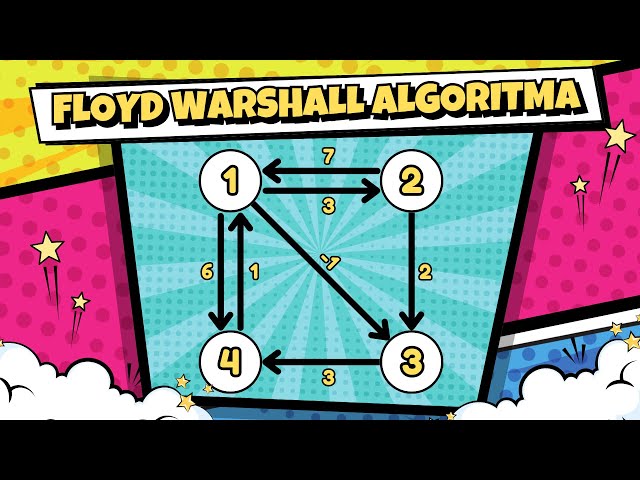 Aku ajarin kamu FLOYD WARSHALL ALGORITMA