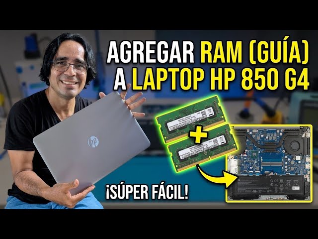 How to add RAM to an HP 850 G4 Laptop