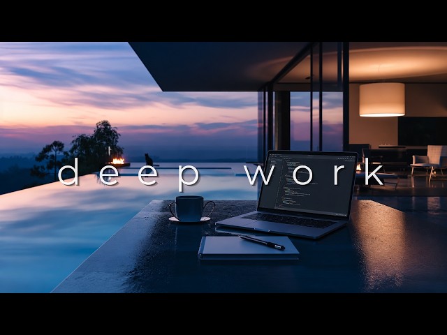 Deep Work Music ~ Ambient Beats to Boost Focus & Productivity