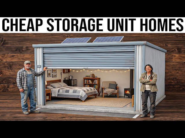 15 Storage Unit Homes People Convert for Under $2,000 That Are Completely Legal