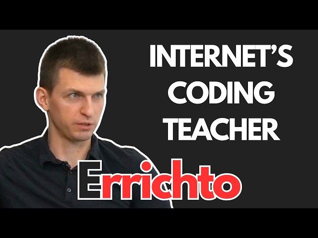 Teaching Competitive Programming, Building a 300k Subscriber YT Channel | Kamil Debowski (Errichto)