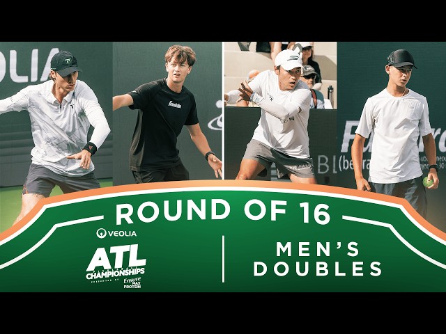 Alshon/Patriquin v Funemizu/Shimabukuro at the Veolia Atlanta Pickleball Championships