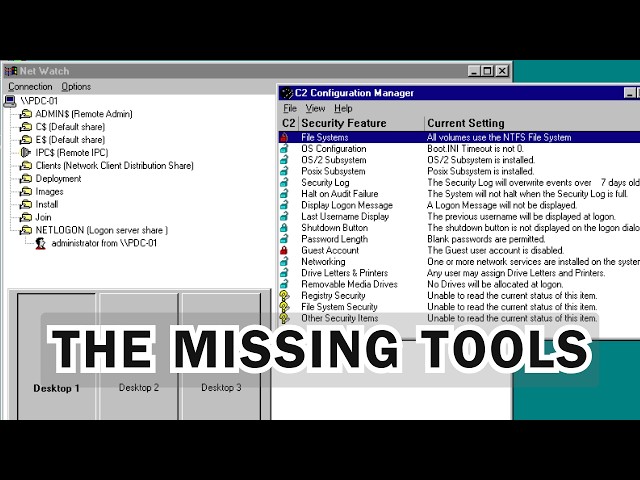 10 Windows NT Tools You Were Never Given