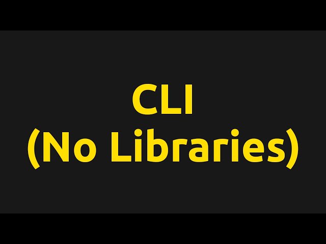 Implementing a Shell In C - CLI From Scratch