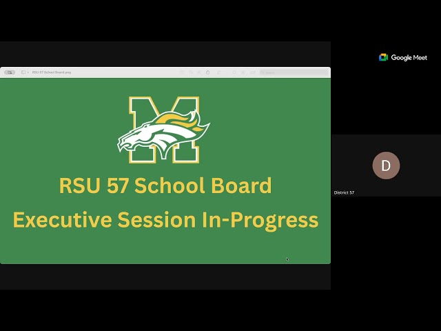 January 14 School Board Meeting