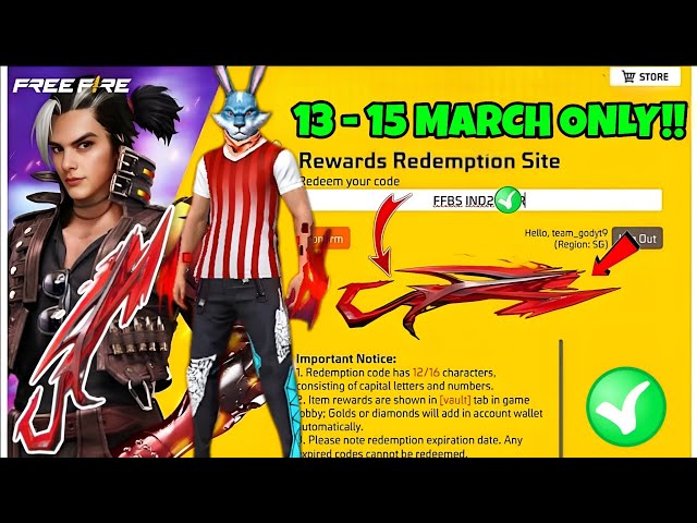 FREE FIRE REDEEM CODE TODAY 14 MARCH REDEEM CODE FREE FIRE | FF REDEEM CODE TODAY 14 MARCH
