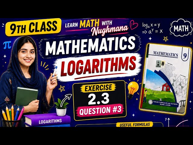 Mathematics 9th exercise 2.3, question #3 Complete 