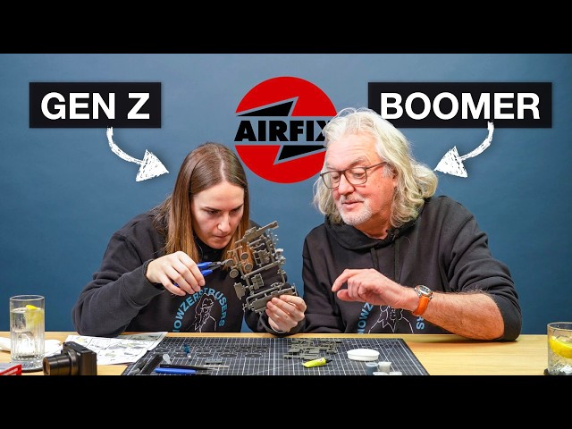 James May hace que Lucy construya un modelo de Airfix