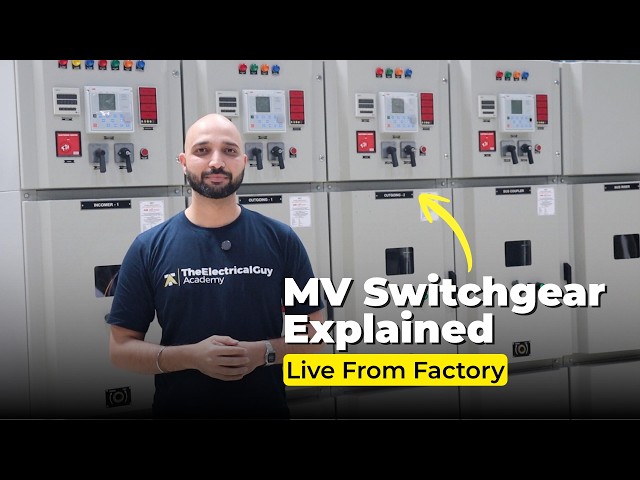 Medium Voltage Switchgear Explained: Every Component (Factory Walkthrough)