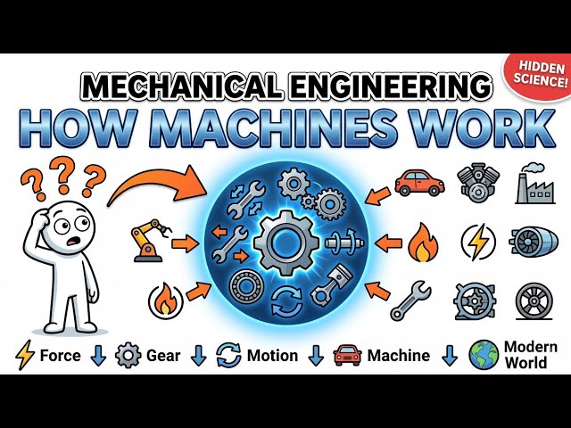Mechanical Engineering Explained | The Fundamentals Behind Every Machine